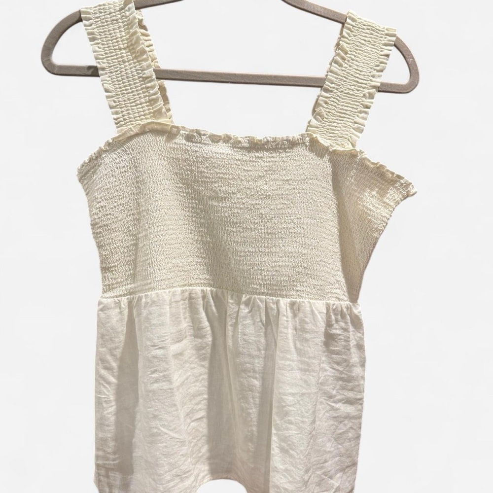 Market & Spruce Smocked Tank Top